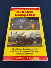 Video - EK - "Geliebte Dampflok" - 50 Minuten - Farbtonfilm - gut erhalten