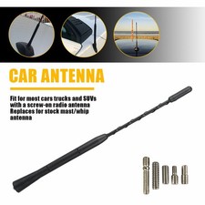 9" Car Antenna w/ Screw Universal For Most Vehicles Exterior Car Accessories