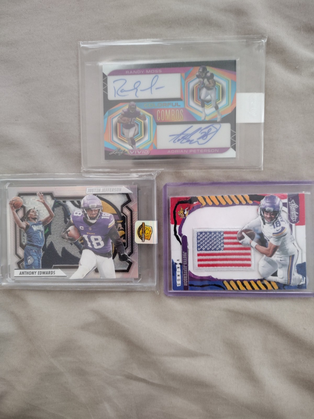 Randy Moss/Adrian Peterson/Justin Jefferson