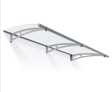 Pultvordach PT/ET 200 | Edelstahl | Haust&uuml;rvordach 2000 x 900 mm