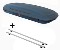 Dachbox CA480L Carbonlook+DachträGer Rapid FüR FüR Citroen C4 Picasso Mk1 5TüR 0