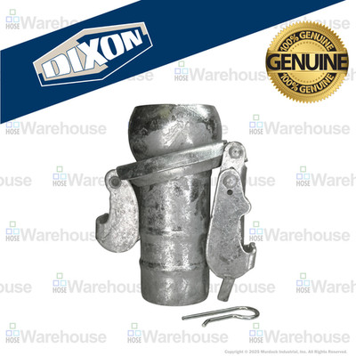 Genuine Dixon MC3093 Type B Male NPT × Hose Shank Adapter, Brass, 3/8'' × 5/16''
