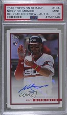2018 On Demand Rookie Year in Review Nick Delmonico Nicky PSA 9 MINT Auto 1c7