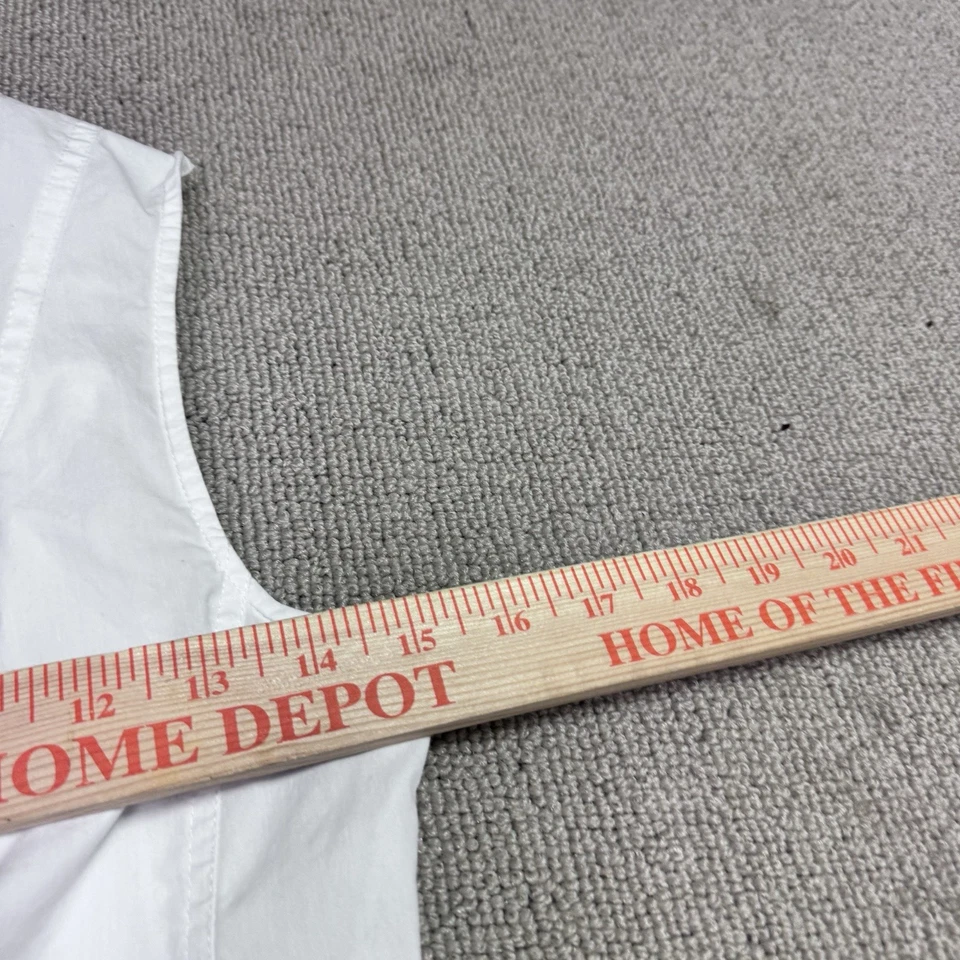 Блузка DKNY белая без рукавов женская размер маленький - Изображение 3 из 4