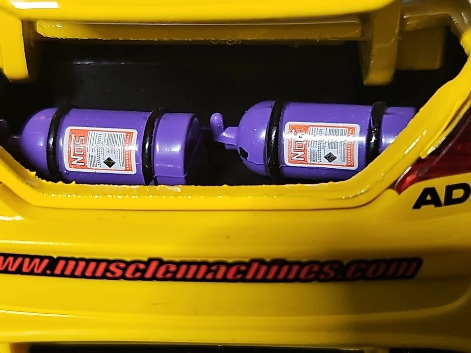 Funline 2003 Muscle Machines Honda Accord carro fundido escala 1:24 SEM CAIXA - Imagem 4 de 4