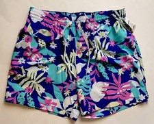 Chubbies Classic Swim Trunks Size L The Floral Surprises Mesh Lined New w Tags