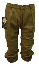 Tweed Hose Derby Herren light sage Schießhose Kniebundhose Tweedhose 