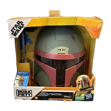 Hasbro Disney Star Wars The Book of Boba Fett Electronic Mask Damaged Retail Box