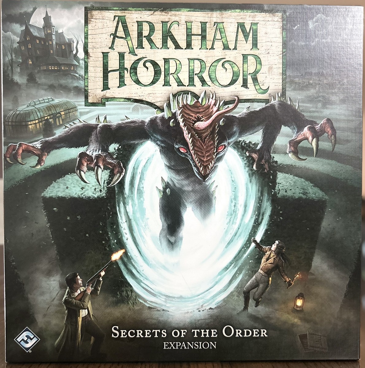 best expansion for arkham horror card game Arkham Horror Board Game Secrets of the Order Expansion Unpunched