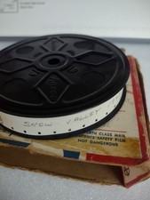 vtg 16mm film movie Snow Valley 1949 ski skiing people man woman boy California