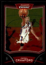 2008-09 Bowman Jamal Crawford New York Knicks #36