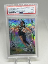 Angel Reese Panini NSCC National Splash of Color Silver Holo Prizm #/44 Rookieπ₯