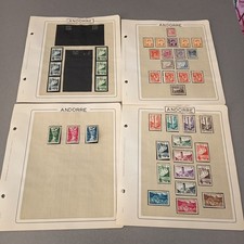 LOT ANDORRE   TIMBRES NEUFS