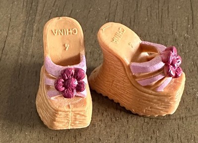 Barbie Retro Style Wedge Shoes Mattel My Scene Vintage