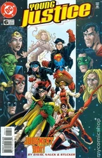 Young Justice #6 FN 1999 Stock Image