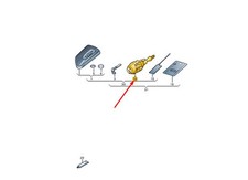 VW Passat B9 Variant Schließzylinder rechts mit Gehäuse RHD 3J0837168Y NEU ORIGINAL