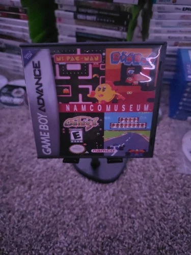 Namco Museum Game Boy Advance Box And Game