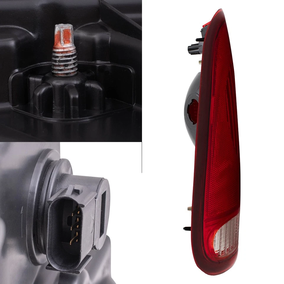 Juego de faros con bisel cromado para camioneta Ford Super Duty 05-07 y luces traseras Foto 4 de 4