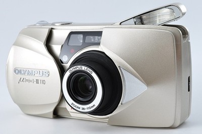 Olympus mju II 110 Point & Shoot 35mm Film Camera | All Works | MINT+ #1527