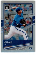 2020 Donruss Optic Prizm Hyun-Jin Ryu Toronto Blue Jays #107