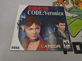 Resident Evil -- CODE: Veronica (Sega Dreamcast, 2000) CIB W. Reg Card 