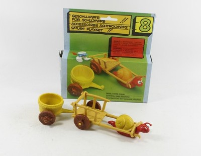 Schlumpf Schlümpfe == 4.0100 == Geschlumpfe # 8 Schneckenwagen Schleich in OVP