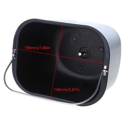 Rectangular Bread Machine Liner Mixing Bread Bucket Bread Pan for Bread Machine