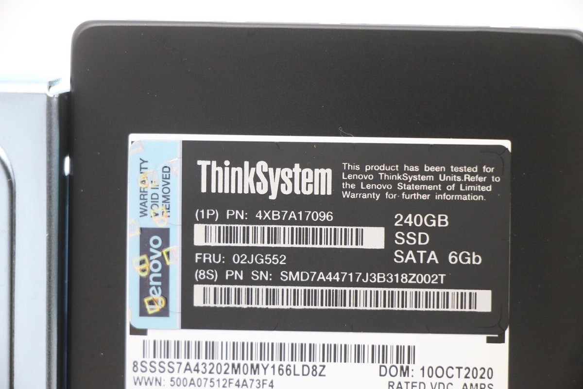 LENOVO 4XB7A17096 240GB 02JG552 ThinkSystem 3.5