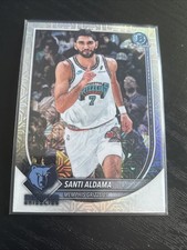 2025-26 Bowman Santi Aldama #BCV-200 Chrome Mojo Refractor Grizzlies
