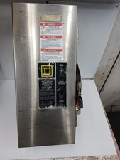 Square D Fa100DS Circuit Breaker Enclosure SS 3R, 4x Water tight Dust Tight