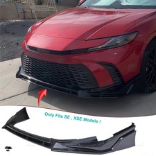 For Toyota Camry Se Xse Front Bumper Splitter Lip Sporty Gloss Black 2025 2026