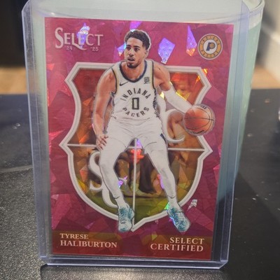 Panini 2024-25 Select Tyrese Haliburton Select Certified Prizm /99 #20