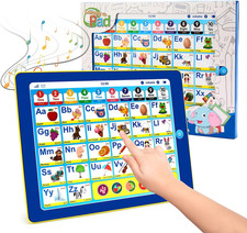 6-In-1 Kids Tablet with Abc/Words/Numbers/Color/Games/Music - Interactive Educat