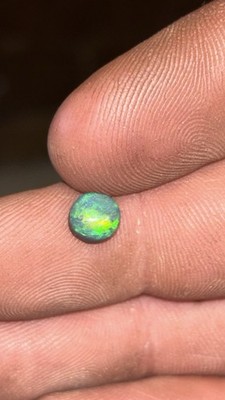 1.15ct Australian GemBlack Mintabie Opal Catseye Pattern (US Supplier)