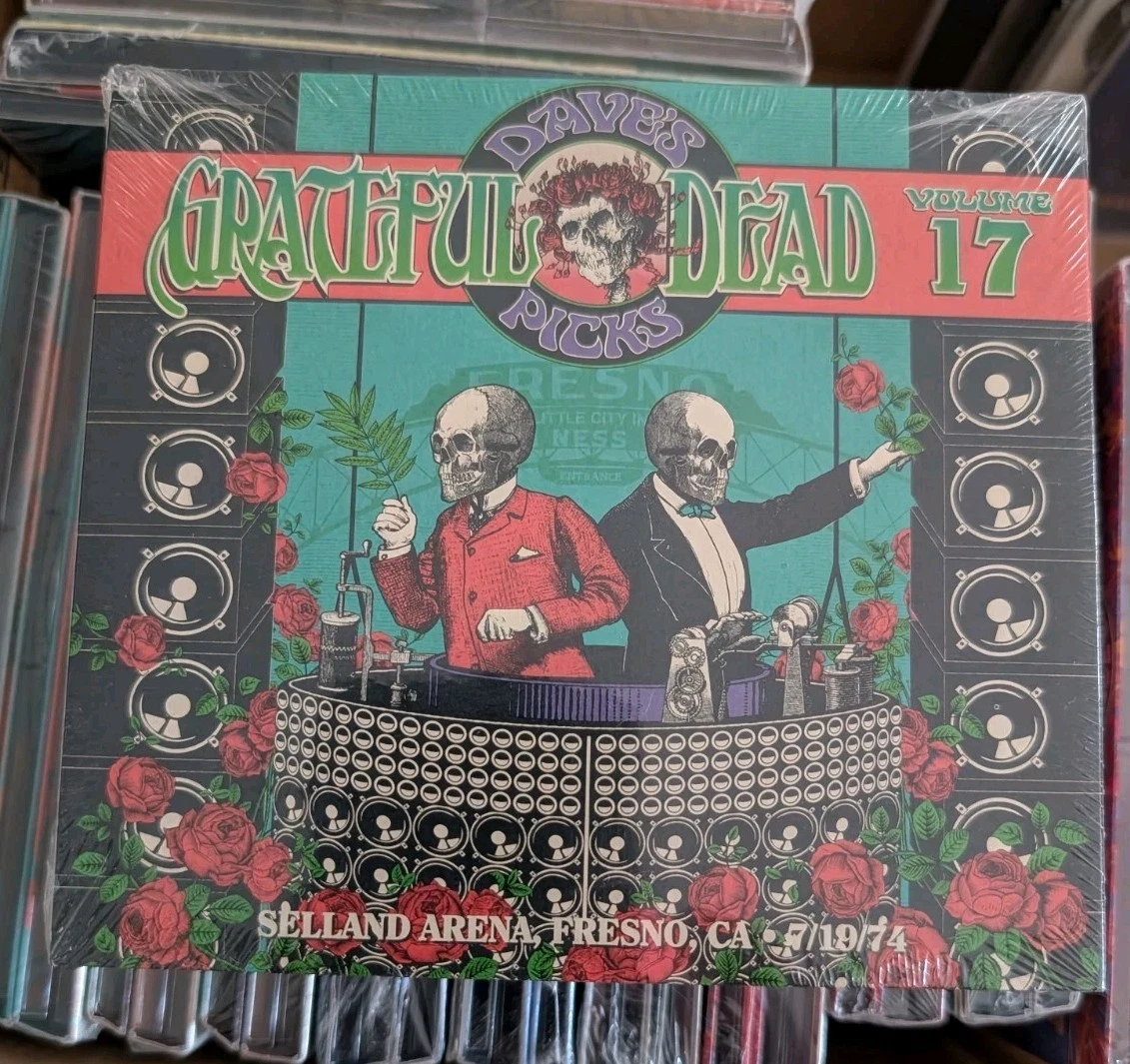 New Grateful Dead Dave's Picks Volume 17 3xCD Selland Fresno CA 4