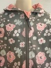 Stephen Joseph Girls Size 3t Gray  Hooded Floral Rain Jacket SALE!! — photo 2
