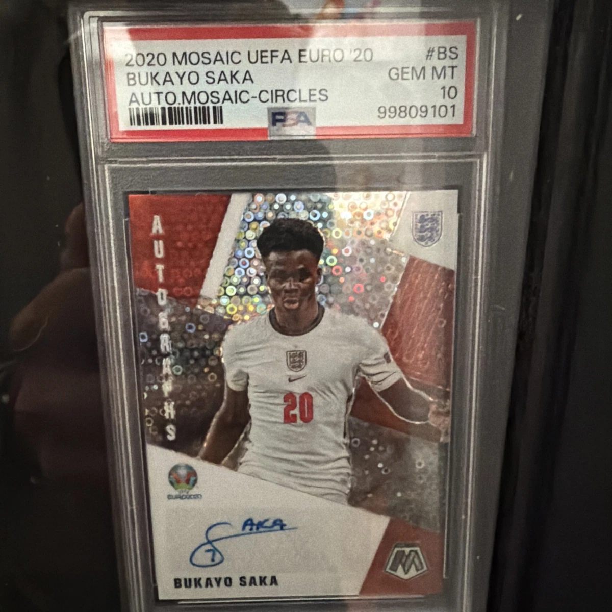 Panini Mosaic UEFA Euro 2020 2021 Bukayo Saka #AM-BS for sale | eBay