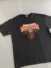 San Francisco Giants Shirt Men’s XL Black 2010 World Series Champions Baseball