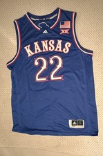 Darryn Peterson Kansas Jayhawks Blue Jersey New Stitched RARE Mens Large L