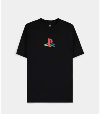 DIFUZED SONY PLAYSTATION VIDEO GAME CONSOLE LOGO T-SHIRT XL SIZE SEALED