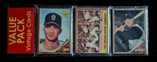 1962 Baseball Rack Pack 15 cards MICKEY MANTEL. DON WERT. DICK SCHOFIELD WOW 
