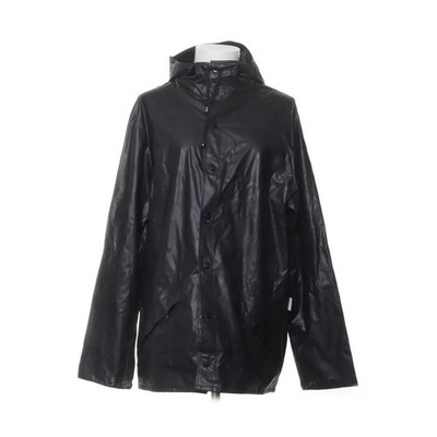 Rains, Regenmantel, Damen, Größe: S/M, Schwarz, Polyester/Polyurethan #1Na