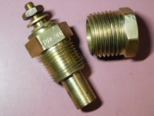 Stewart Warner Temperature Sender 201359 362bc Dual Gauge Use Only New Fitting