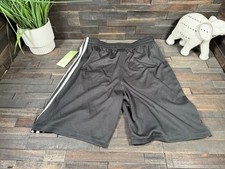 Adidas Youth 3S ESS Mid Thigh Length Shorts Size L 14/16 