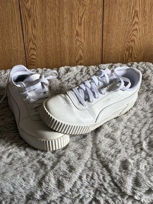 PUMA Carina 2.0 Womens Sneakers Size 7.5 White
