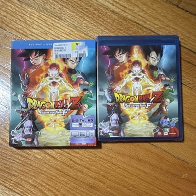 Dragon Ball Z Resurrection F Blu-ray DVD Digital HD Funimation UltraViolet