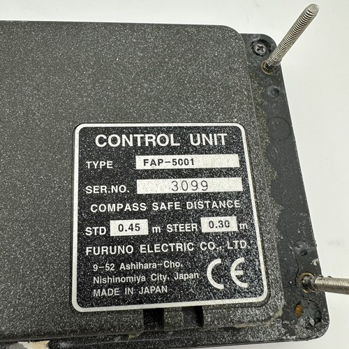 FURUNO NavPilot Autopilot Control Head Unit FAP-5011 FAP 5001 f/FAP-511 FAP-5002 - Imagen 8 de 9
