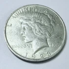 1923 PEACE SILVER DOLLAR- 90% SILVER - XF EXTRA FINE DETAILS #9561