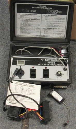 Kent-Moore J-35628 Pass / Vats Interrogator Key Code Tester + Adapters