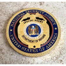 NSA US National Security Agency Special Agent DIA CIA DOD Challenge Coin